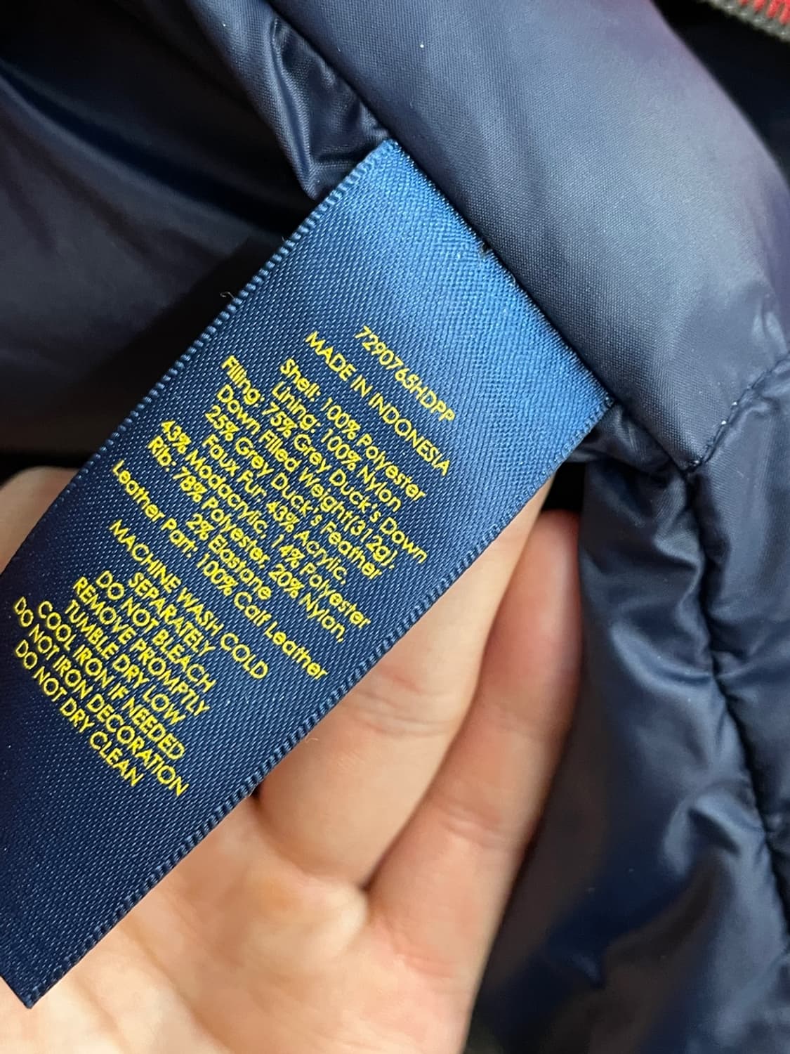 폴로 랄프로렌 히말라야 다운 파카 상품이미지7