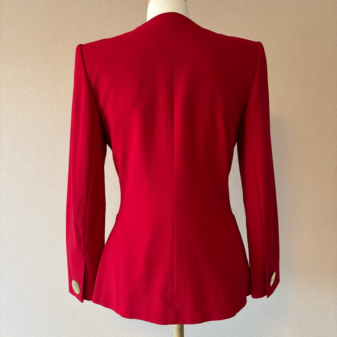 일본 Yve Saint Laurent 입생로랑 레드 자켓 상품이미지3