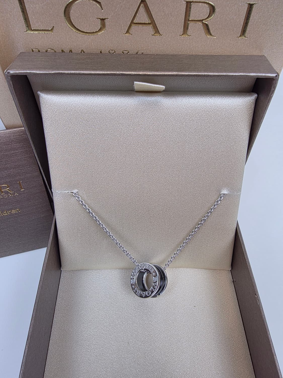 (새상품) 불가리 세이브더칠드런 목걸이 블랙 세라믹 상품이미지7