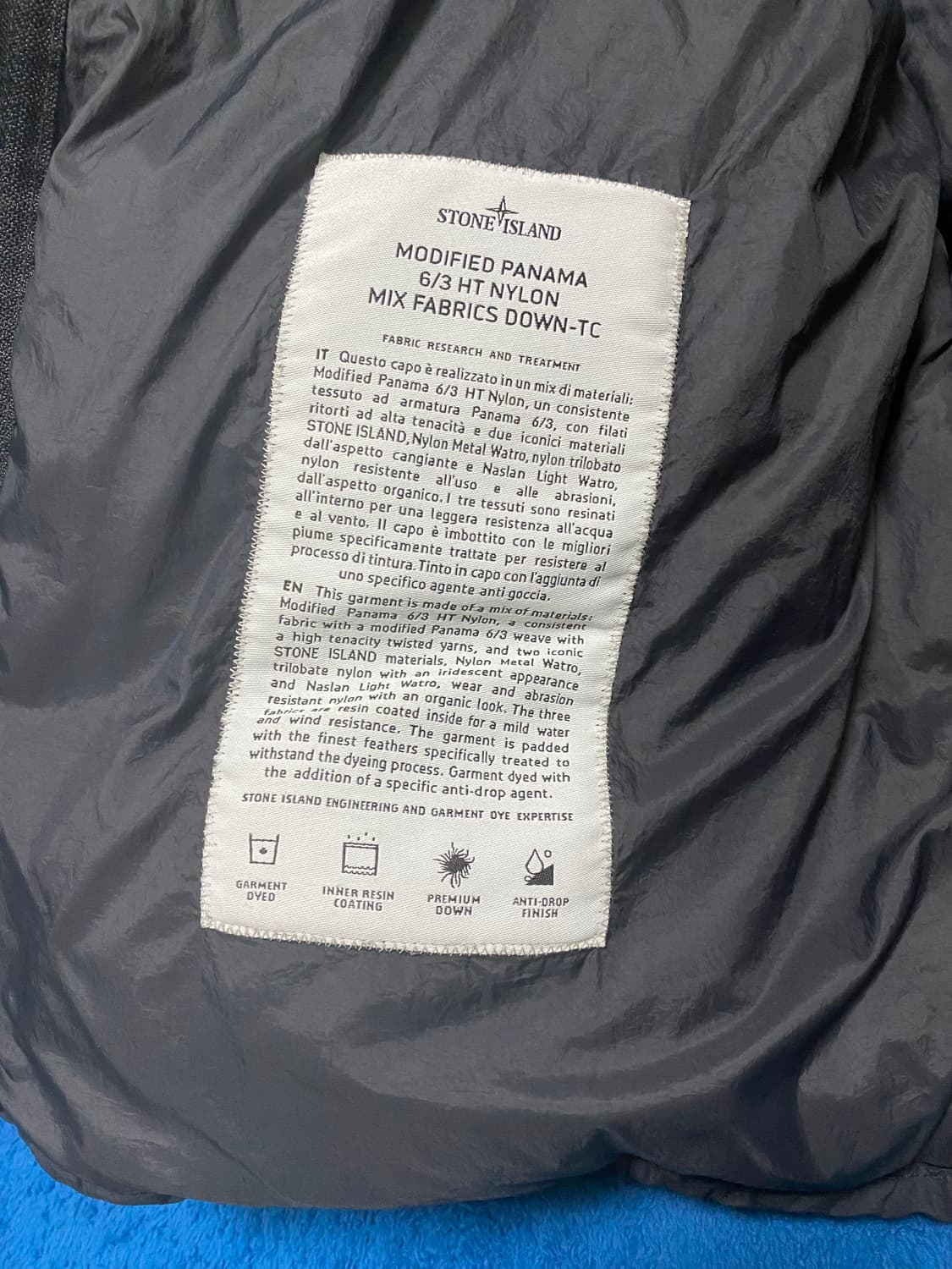 {[정품][새상품급]} 스톤아일랜드 파나마 패딩 상품이미지6