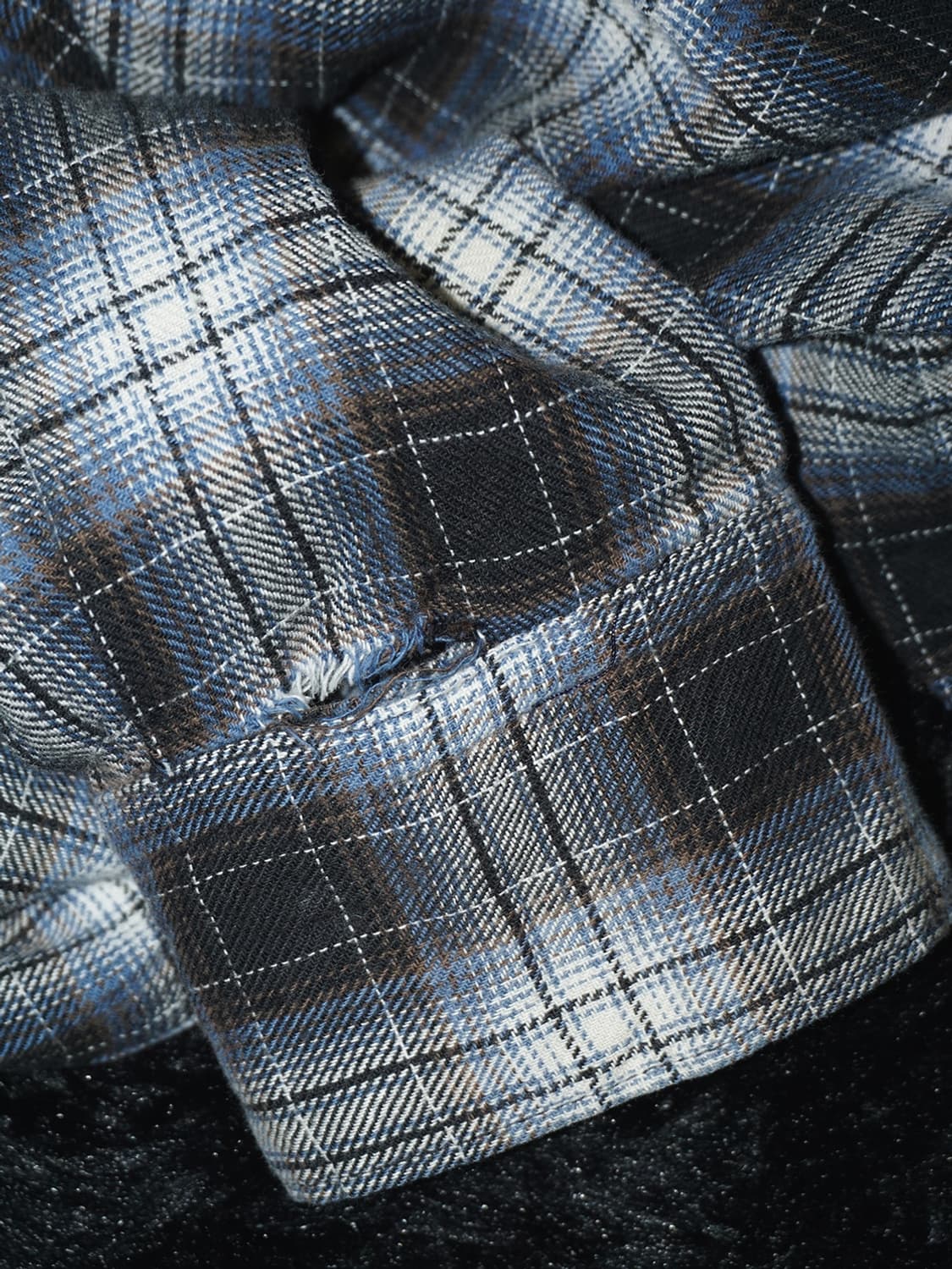 00s punk patch flannel  상품이미지7