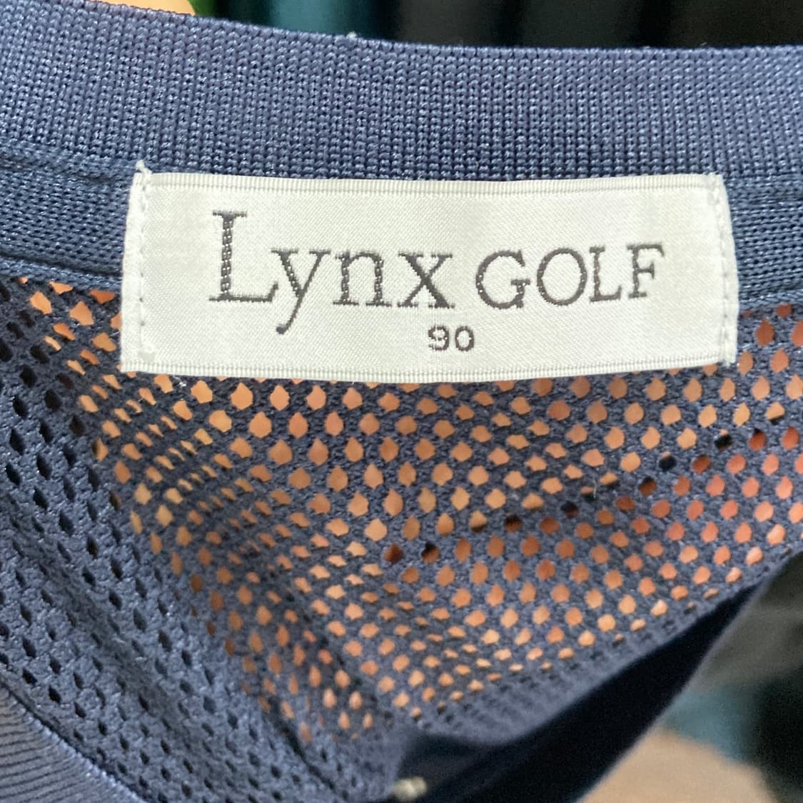링스 골프 여성메쉬베스트 네이비 90 상품이미지4