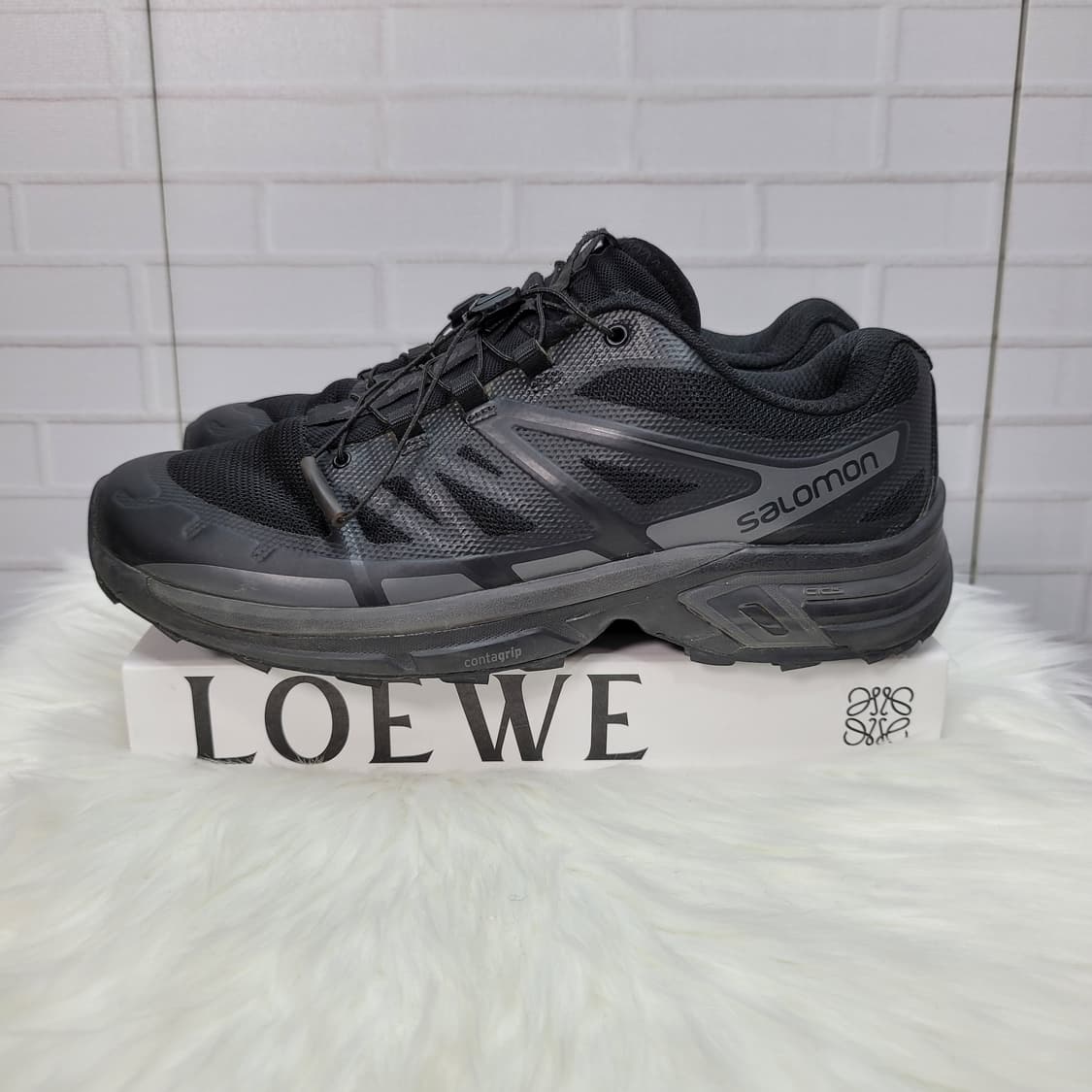 살로몬 XT-wings2 ADV 블랙 신발 스니커즈 운동화 260사이즈 상품이미지4