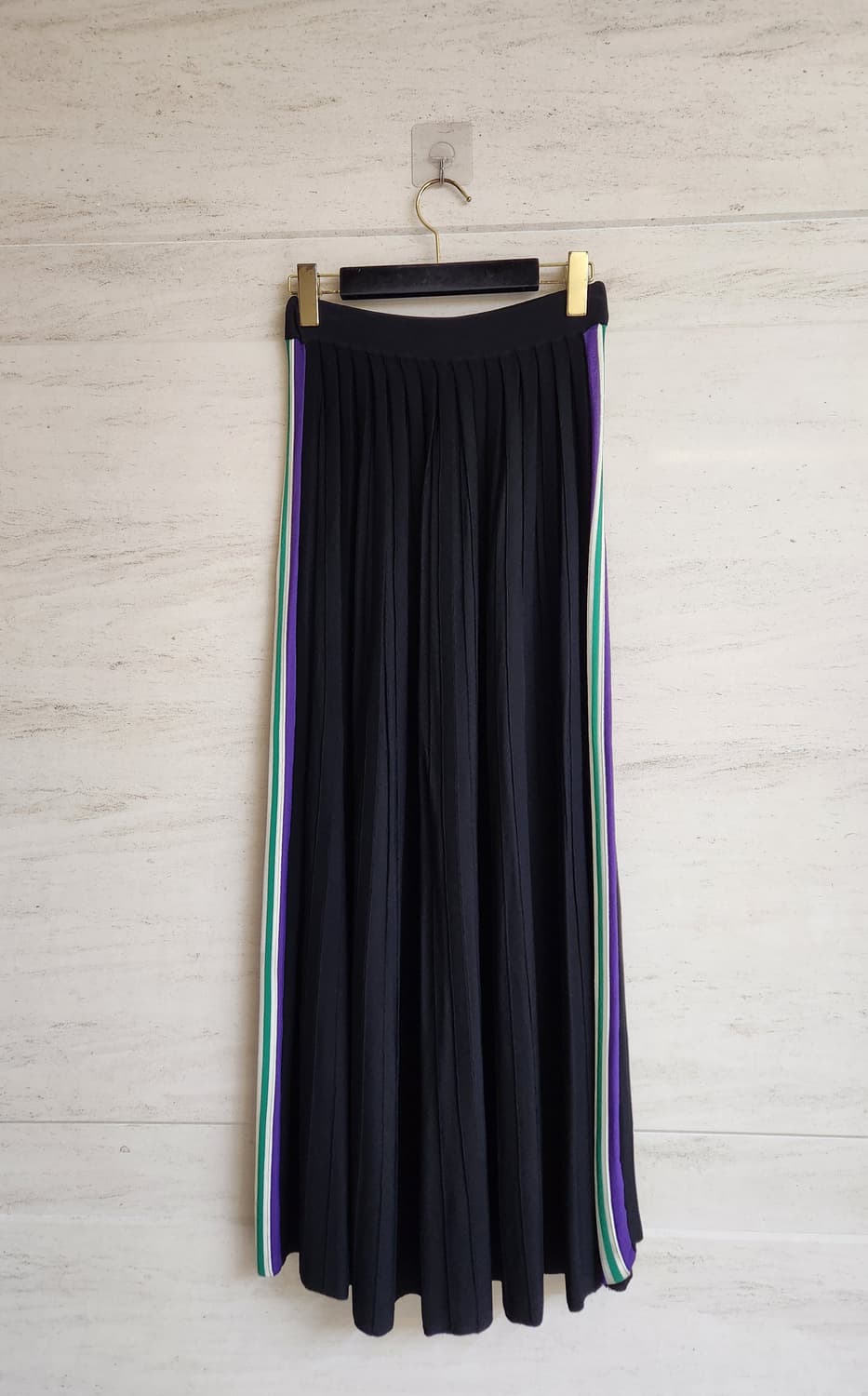 (새상품)산드로 허리밴딩 니트 롱스커트 상품이미지7