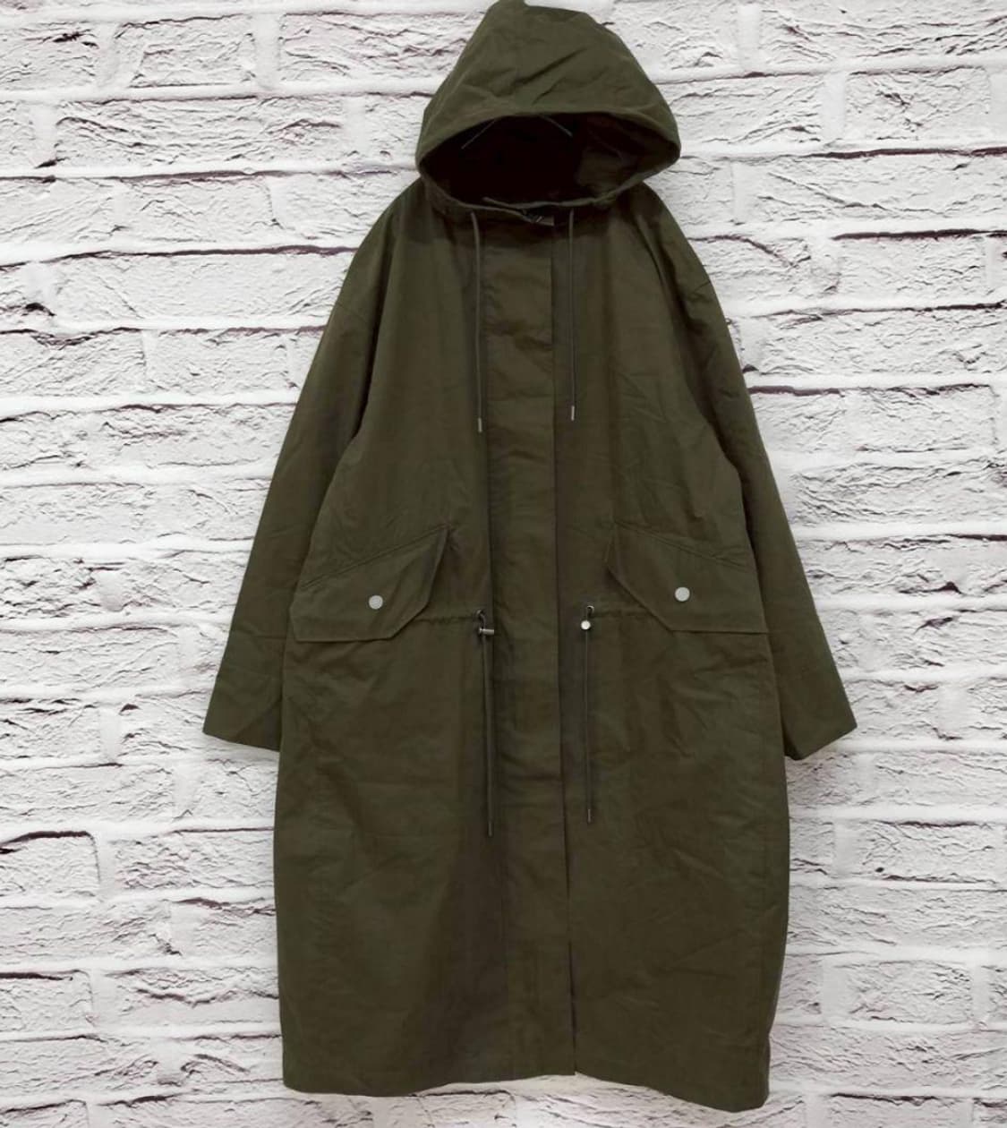 cos 코스 모즈코트 피쉬테일 카키 상품이미지1