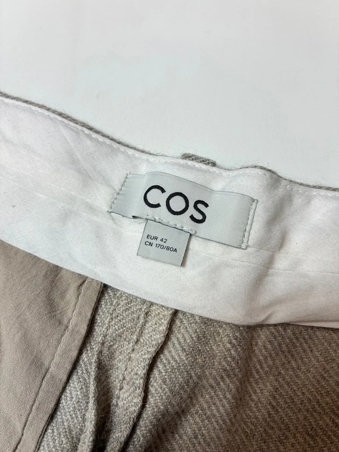 코스 COS 핀턱 울 와이드 팬츠 PN8964 상품이미지7