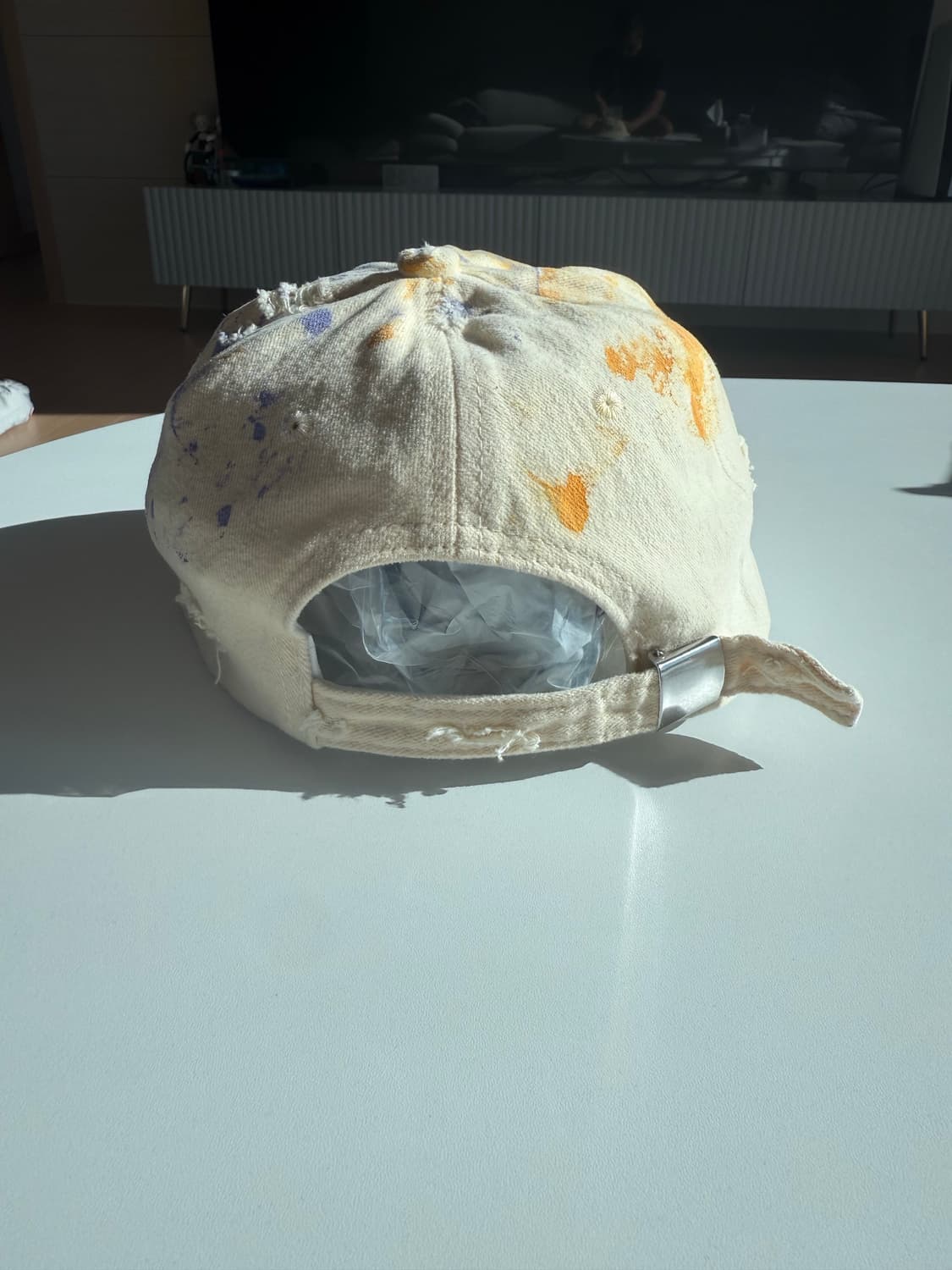 빈티지 디스트레스드 캡 상품이미지2