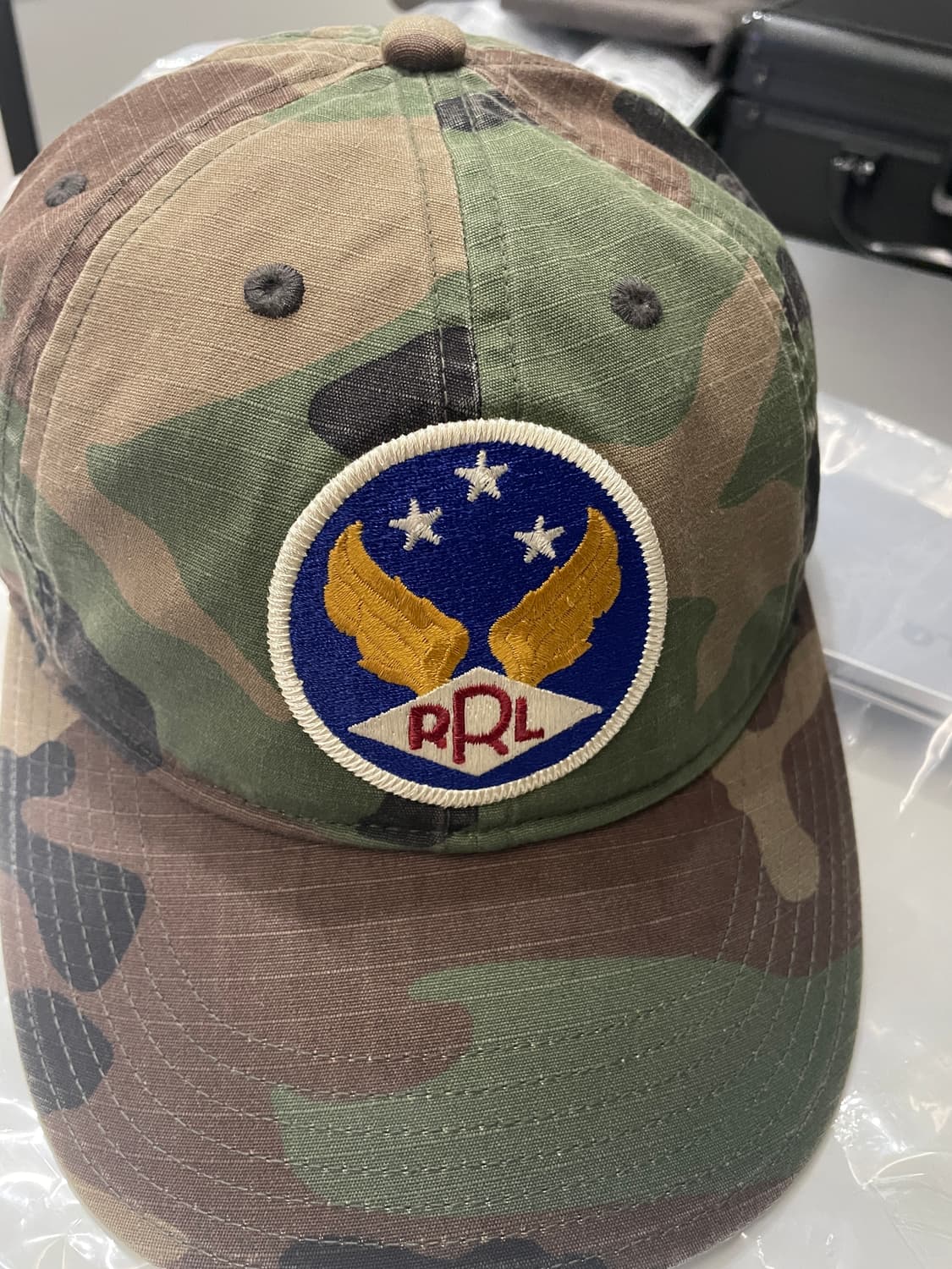 더블알엘(RRL) 카모 캡 상품이미지2