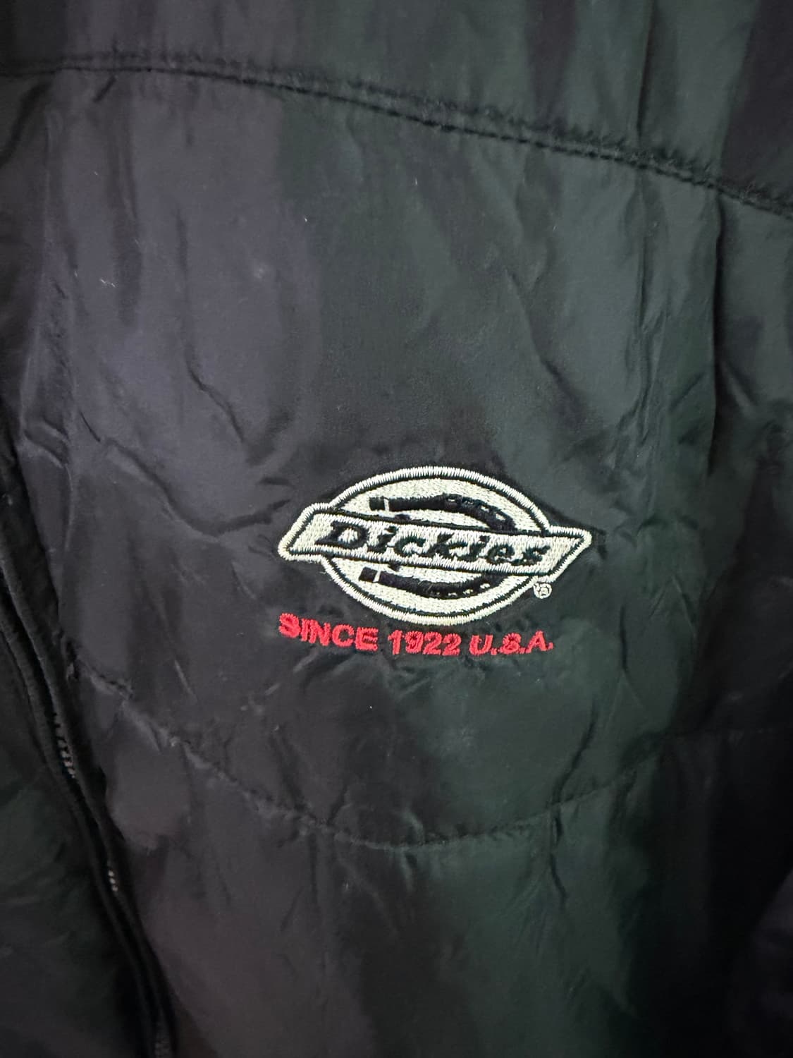 디키즈 블랙 경량패딩 X-LARGE 상품이미지3