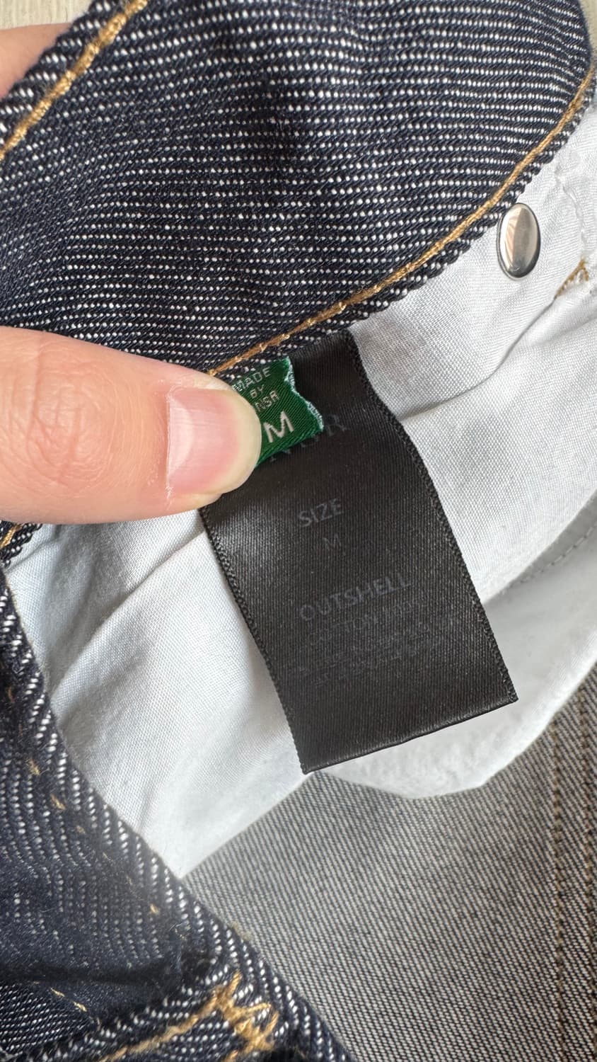 새상품급 DNSR 디엔에스알 플레어 부츠컷 데님팬츠 m 상품이미지10