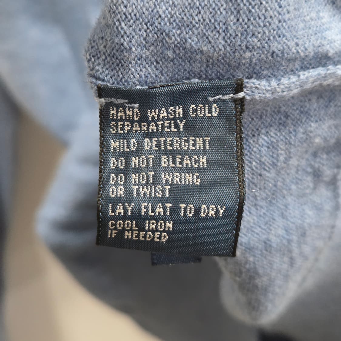 폴로랄프로렌 캐시미어 블랜드 브이넥 니트 L  상품이미지4