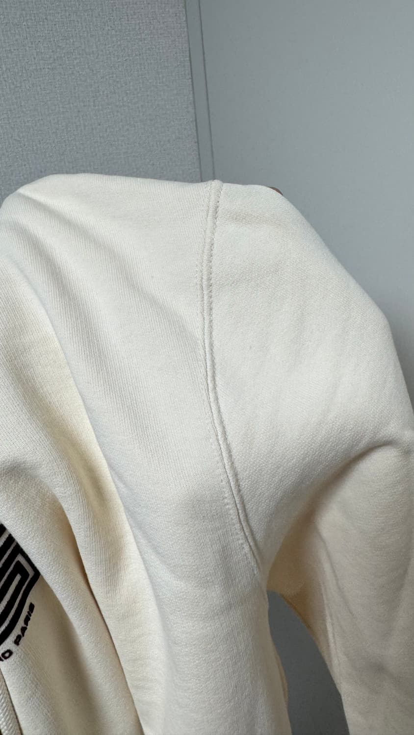 [M] 산드로 파리 아이보리 로고 후드 (기모X) 상품이미지7