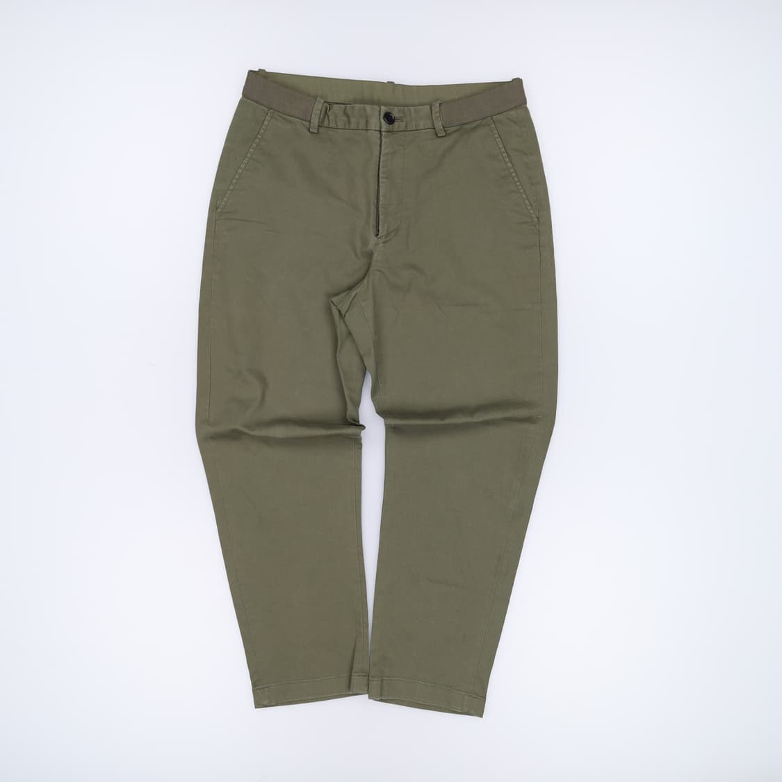 M 유니클로 밴딩 코튼 팬츠 0415H1 상품이미지1