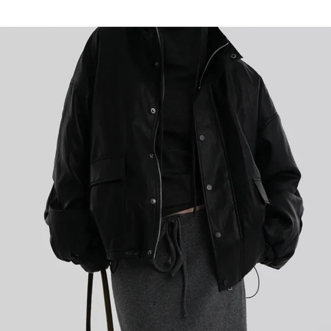 레더 점퍼 상품이미지1