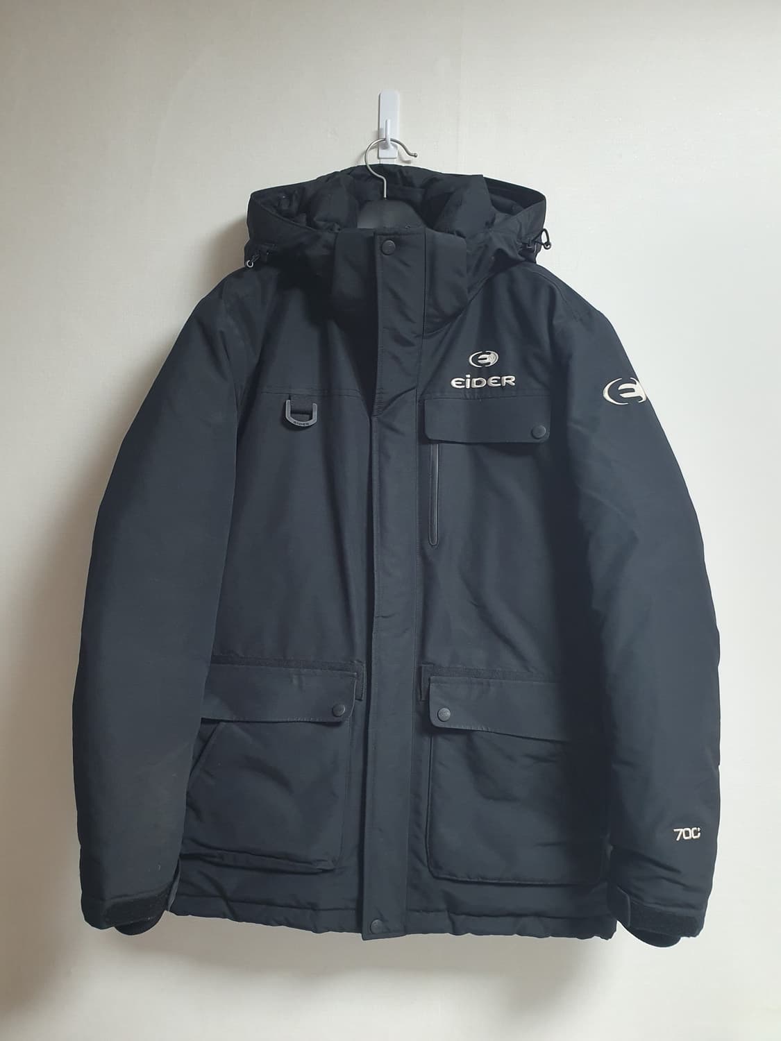 아이더 17581 덕다운 패딩 블랙 100(L) 🖤❄️ 상품이미지1