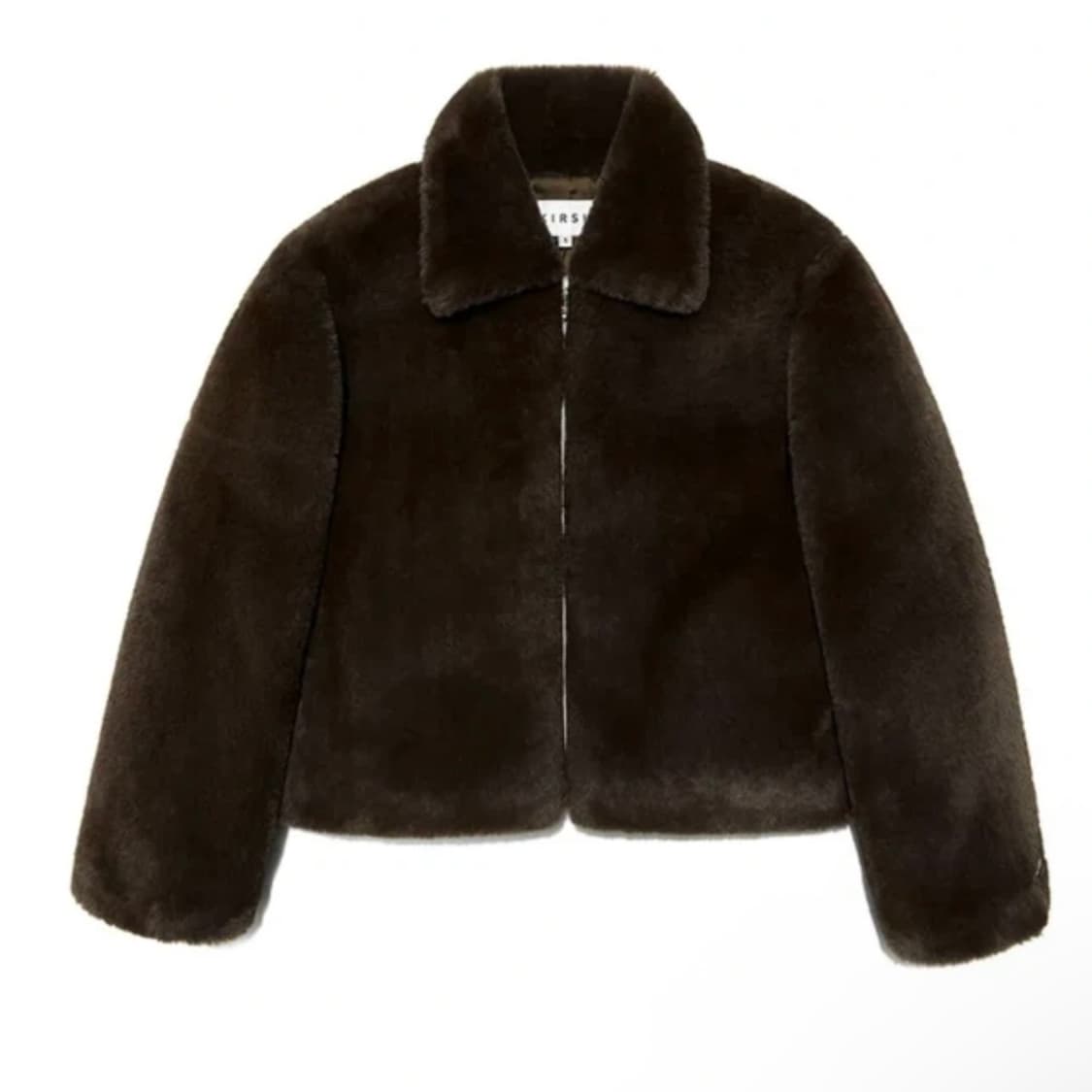 키르시 브라운 퍼자켓 상품이미지1