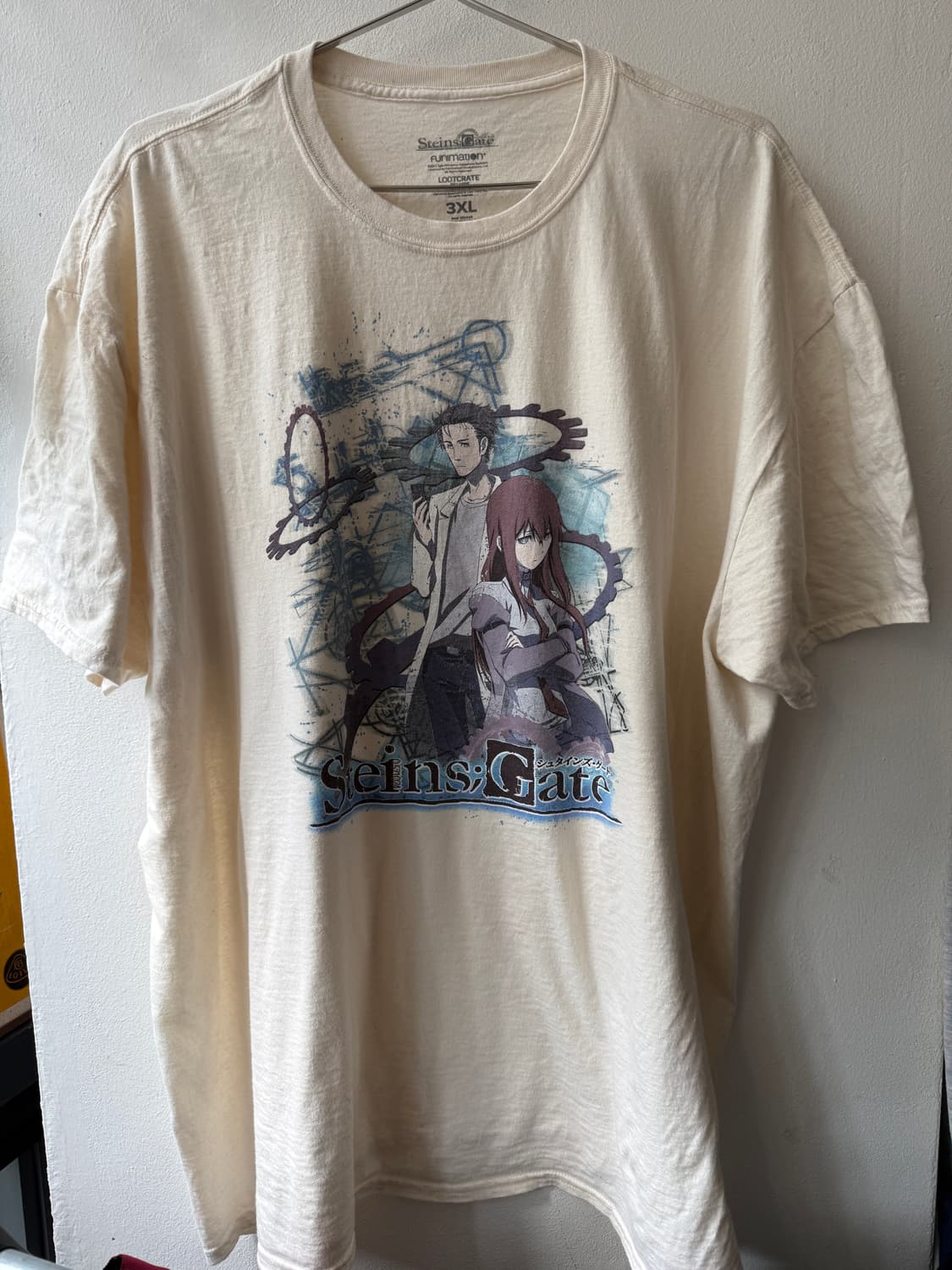 슈타인즈 게이트(Steins;Gate) 그래픽 티셔츠 3xl 상품이미지2