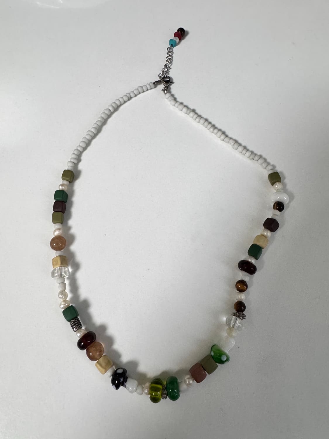 에씰미 HANDMADE GREEN MUSHROOM NECKLACE 상품이미지2