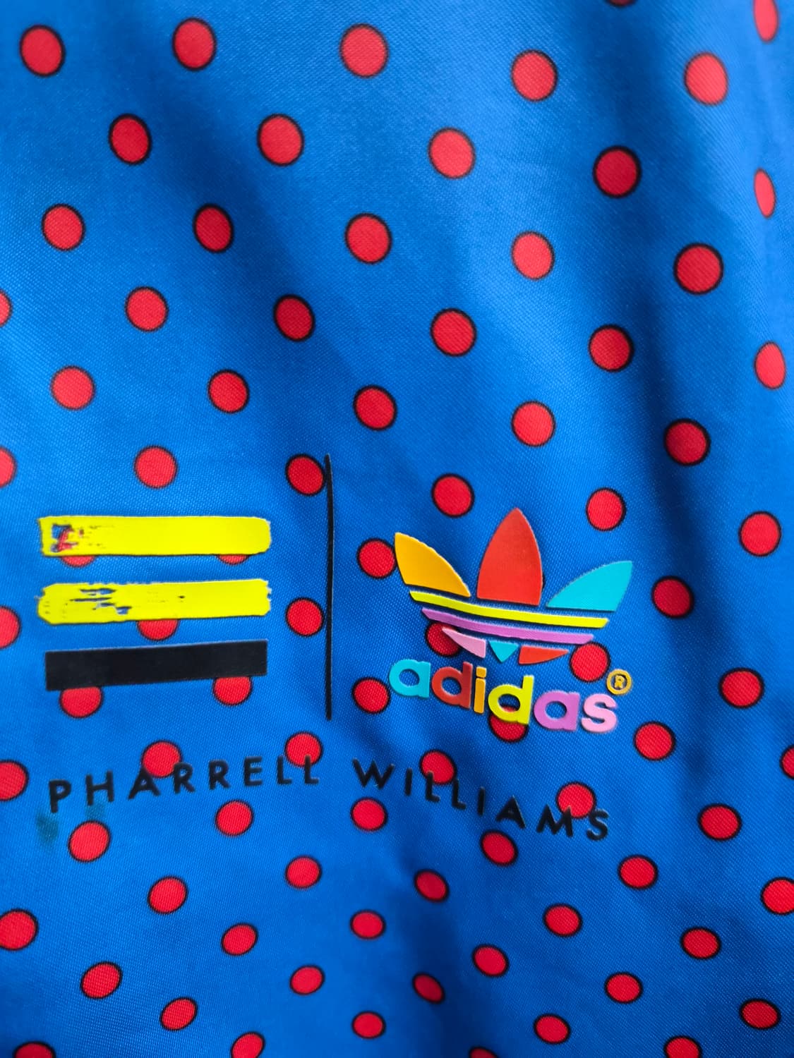 XS) 아디다스 x 퍼렐 윌리엄스 도트 트랙탑 져지 팝니다 상품이미지3