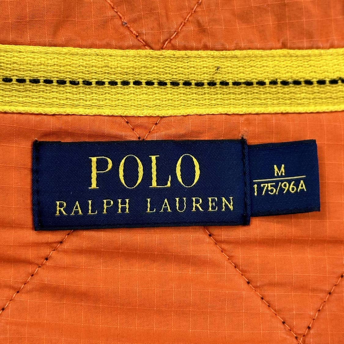 폴로 랄프로렌 퀼팅 성조기 반집업 맨투맨 네이비 M 상품이미지6