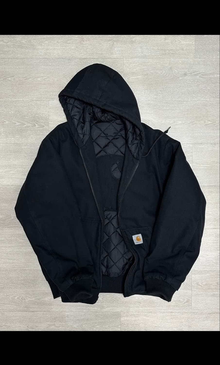 칼하트 WIP 웍스아웃 10주년 콜라보 액티브 자켓 XL 상품이미지2