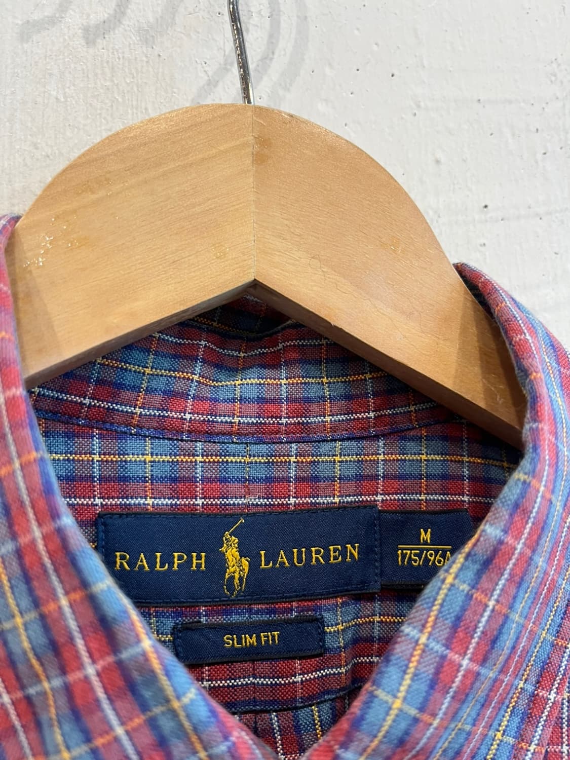 폴로랄프로렌 체크셔츠 M 상품이미지4