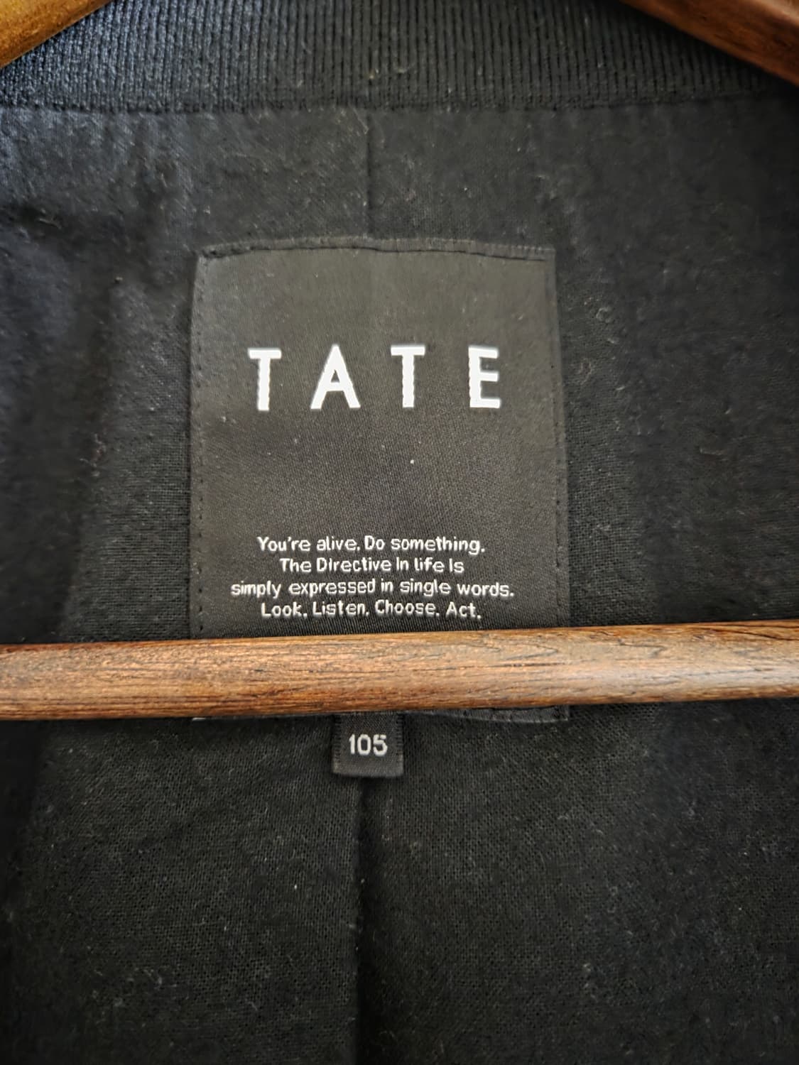 TATE 테이트 블랙 램스킨 레더 가죽 자켓 105 상품이미지6