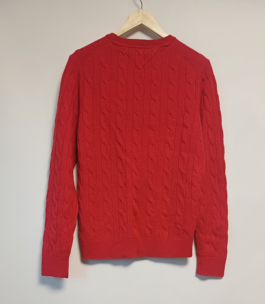 타미힐피거 케이블 니트 / 레드 / S / 정품 상품이미지2