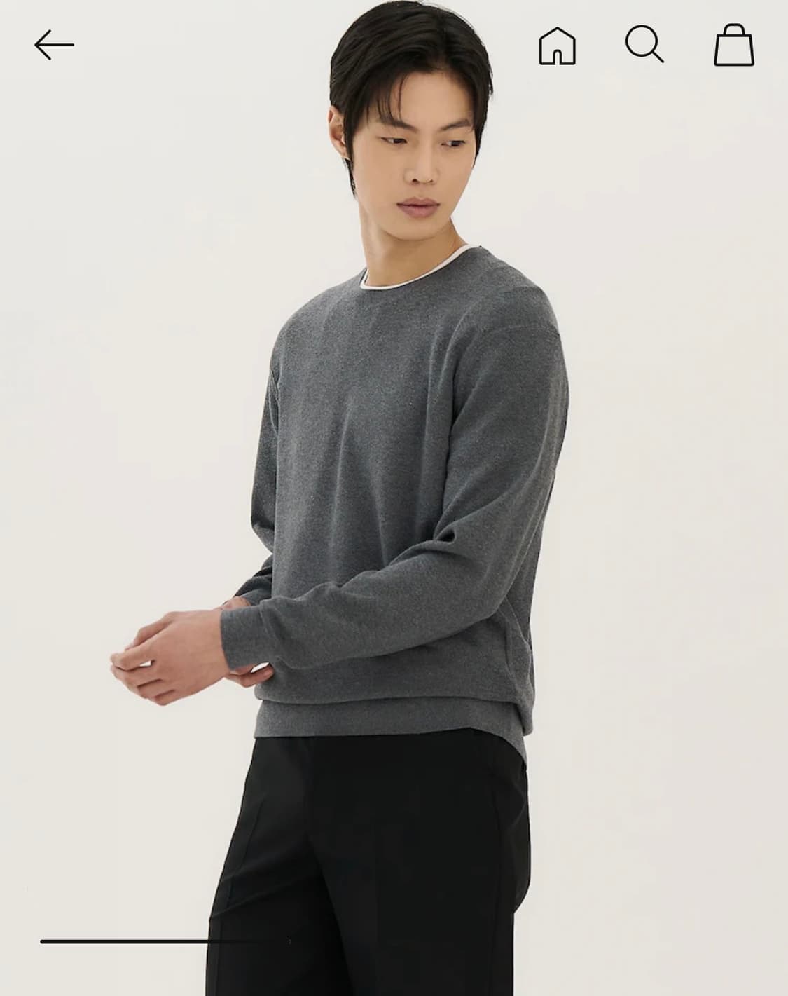 띠어리 26ss 니트 XL 상품이미지1