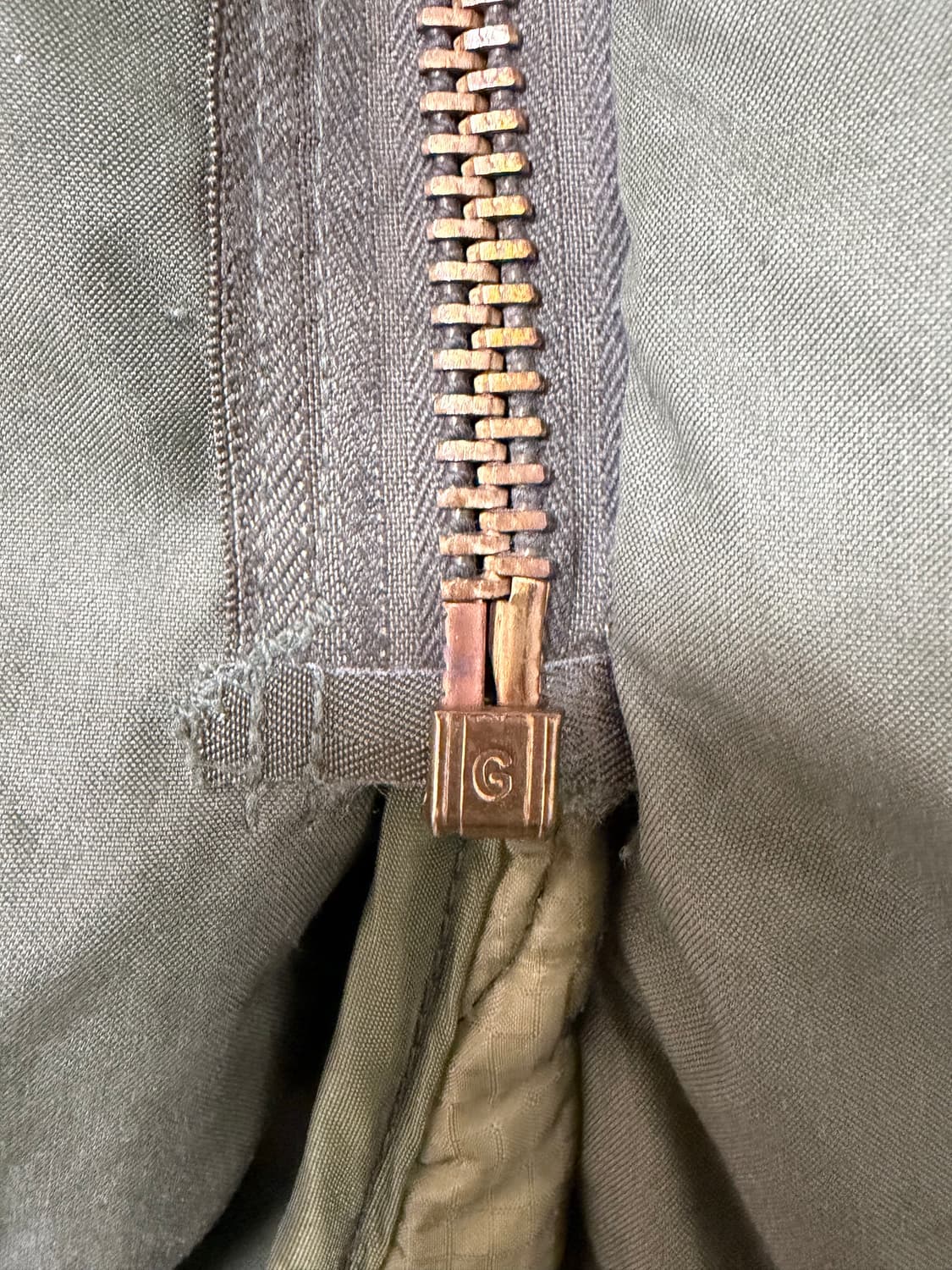 (데드스탁급) 오리지날 m65 피쉬테일 개파카 L 상품이미지8