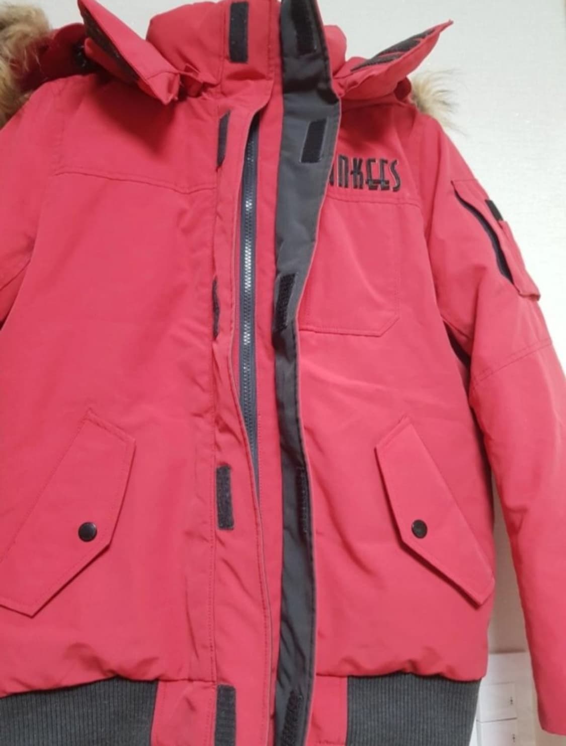 MLB 엠엘비 여성 오버사이즈 다운 점퍼 뉴욕 양키스 상품이미지5