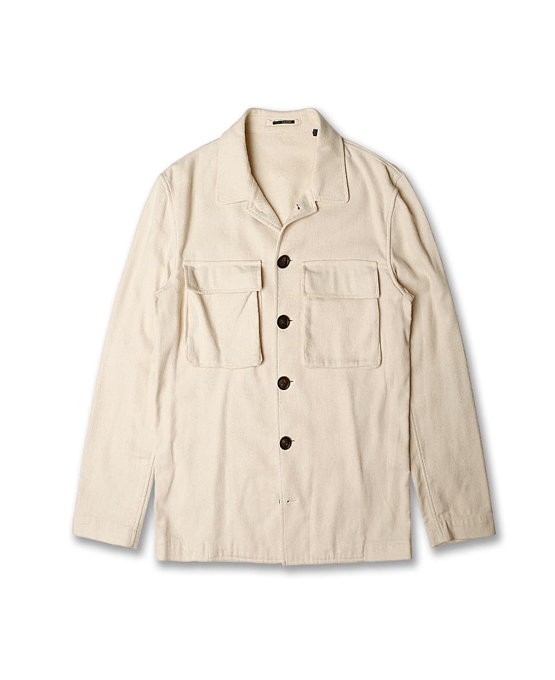 라르디니 [Lardini] 이태리 크림 코튼 셔츠 자켓 상품이미지1