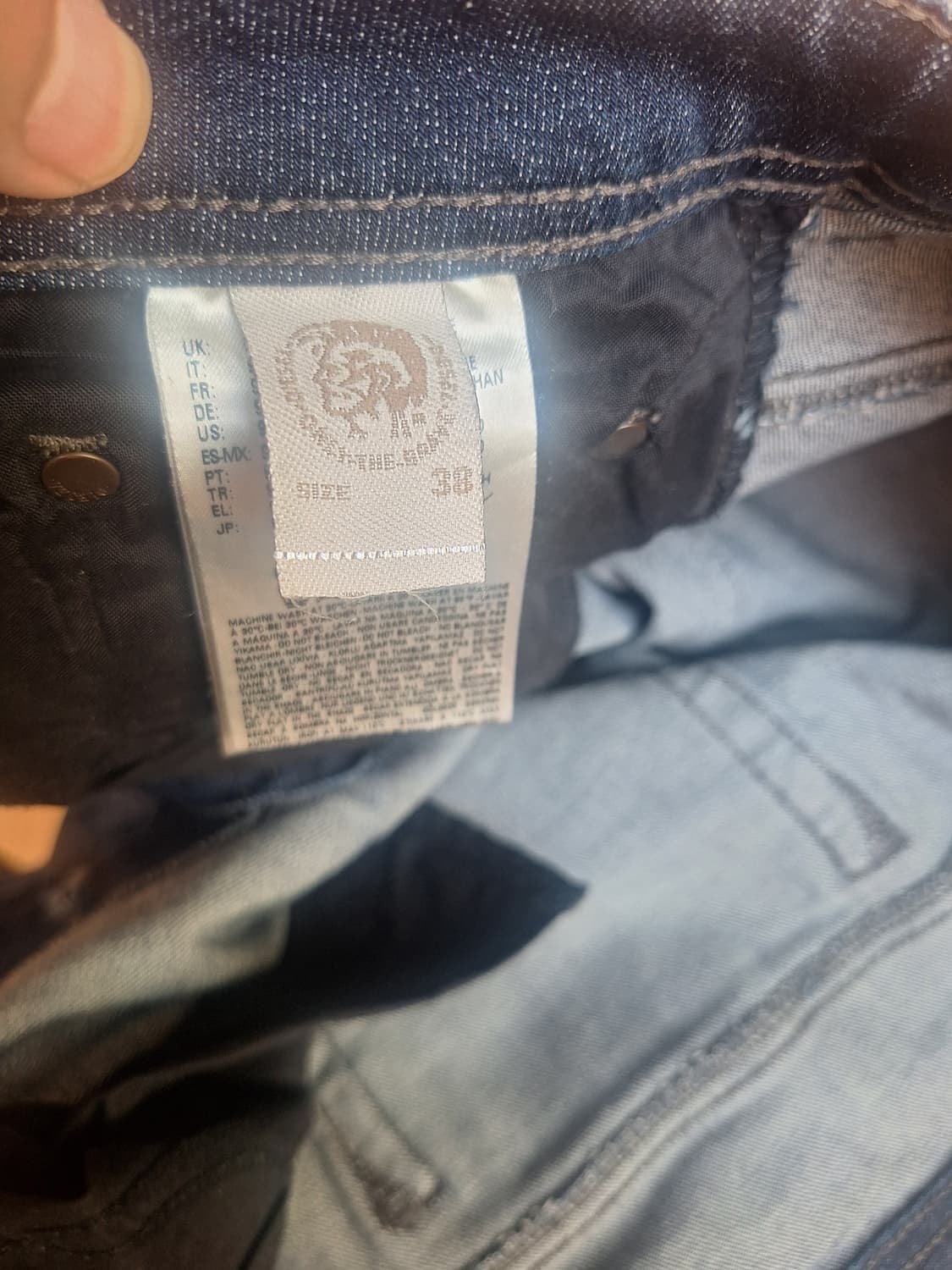 디젤 청바지 W38 L32 상품이미지6