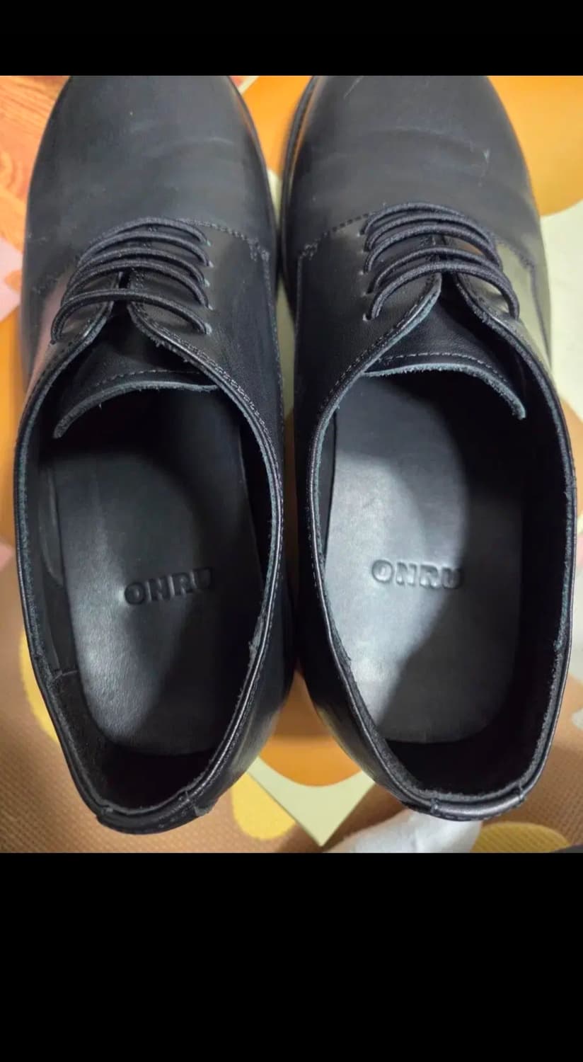 ONRU x kinchi (온루x킨치) RUGA 루가 블랙 255 상품이미지7