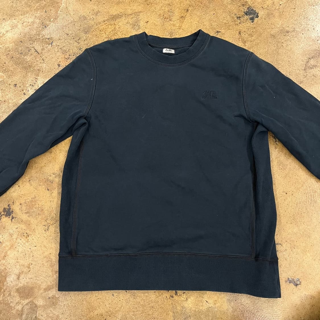 [정품/XL] C.P.컴퍼니 네이비 맨투맨 티셔츠 b16 상품이미지3