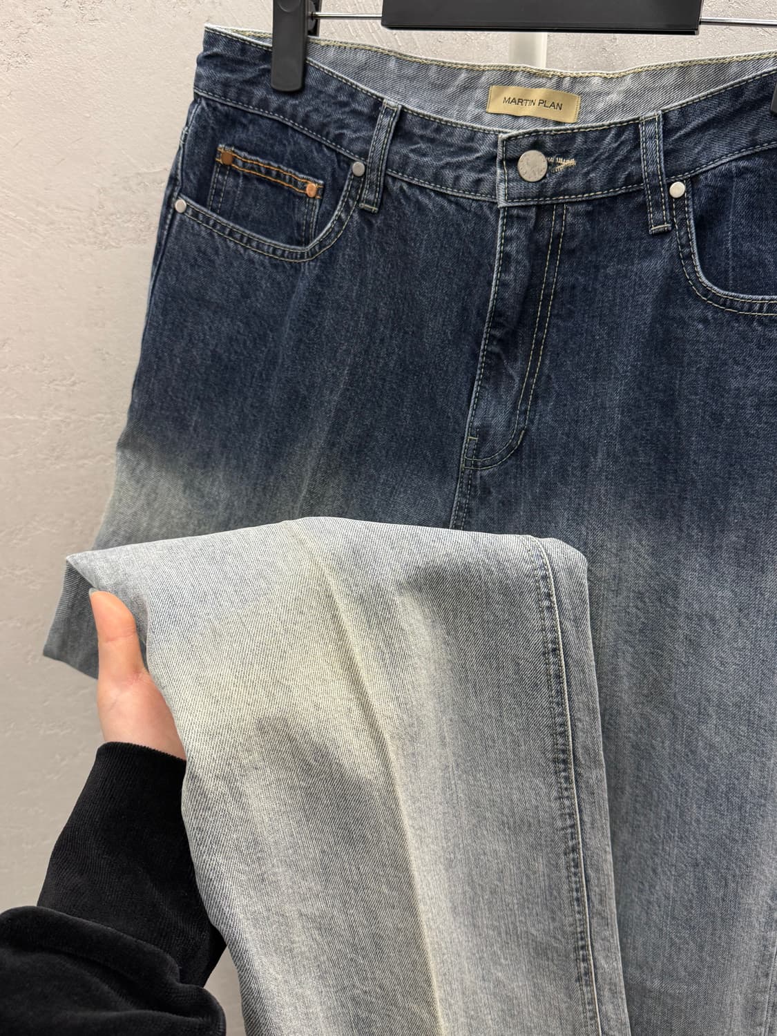 마틴플랜 그라데이션 데님 청바지 AS 105 상품이미지4