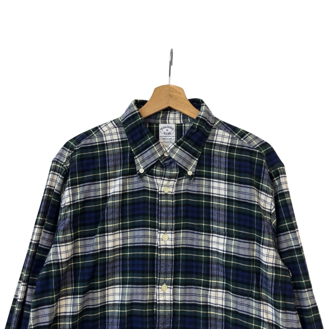 브룩스브라더스 레귤러 핏 체크 셔츠 상품이미지2