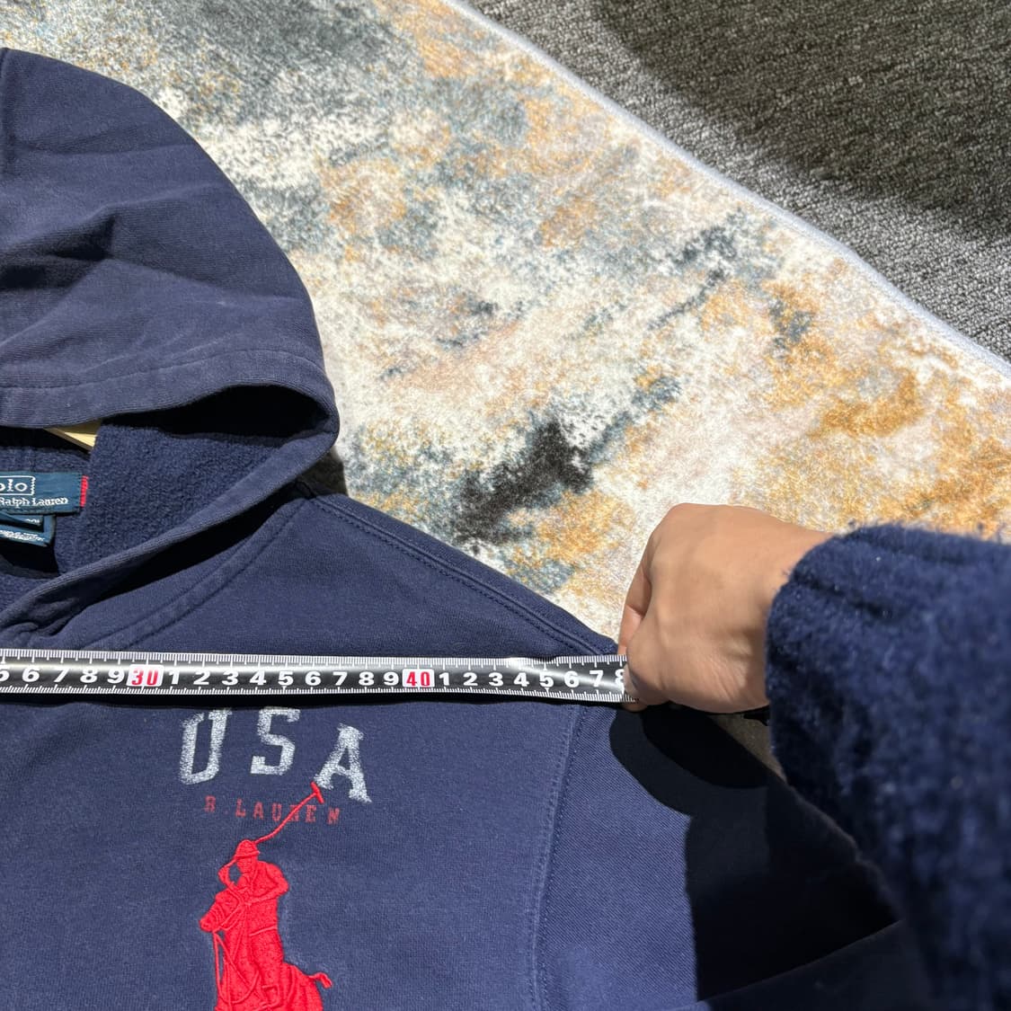 폴로 빅포니3 성조기 후드집업 상품이미지10