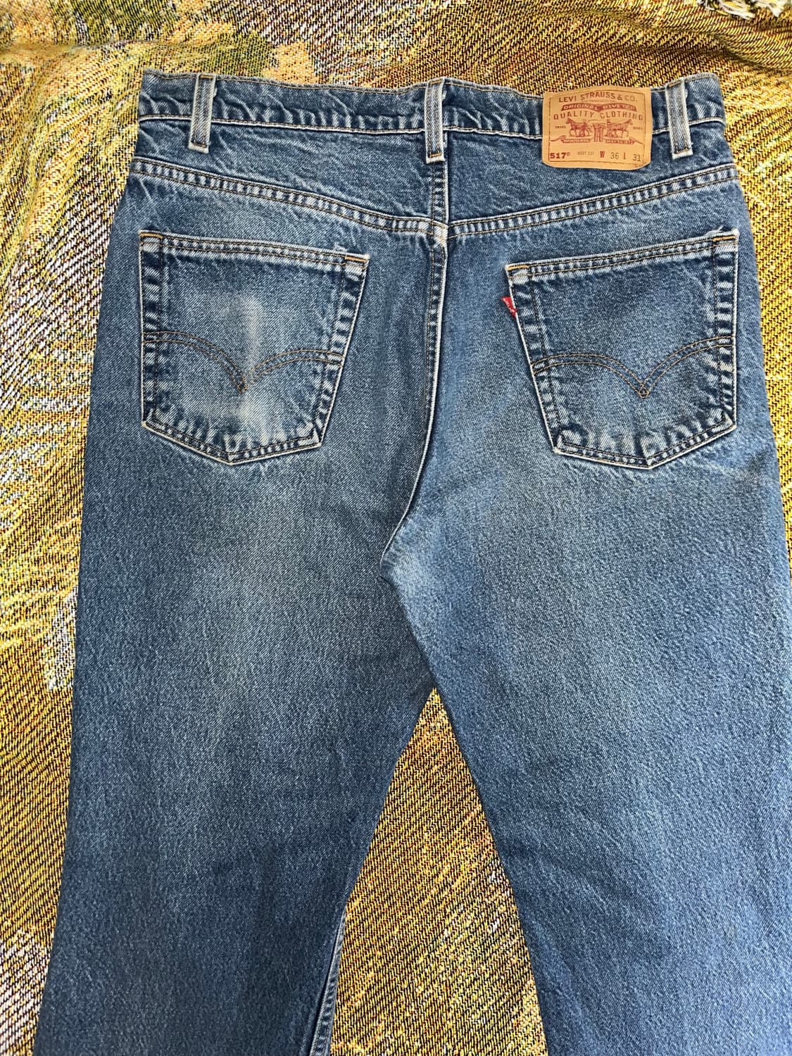 (Made in usa)리바이스 517 레드탭 36x31 판매 상품이미지6