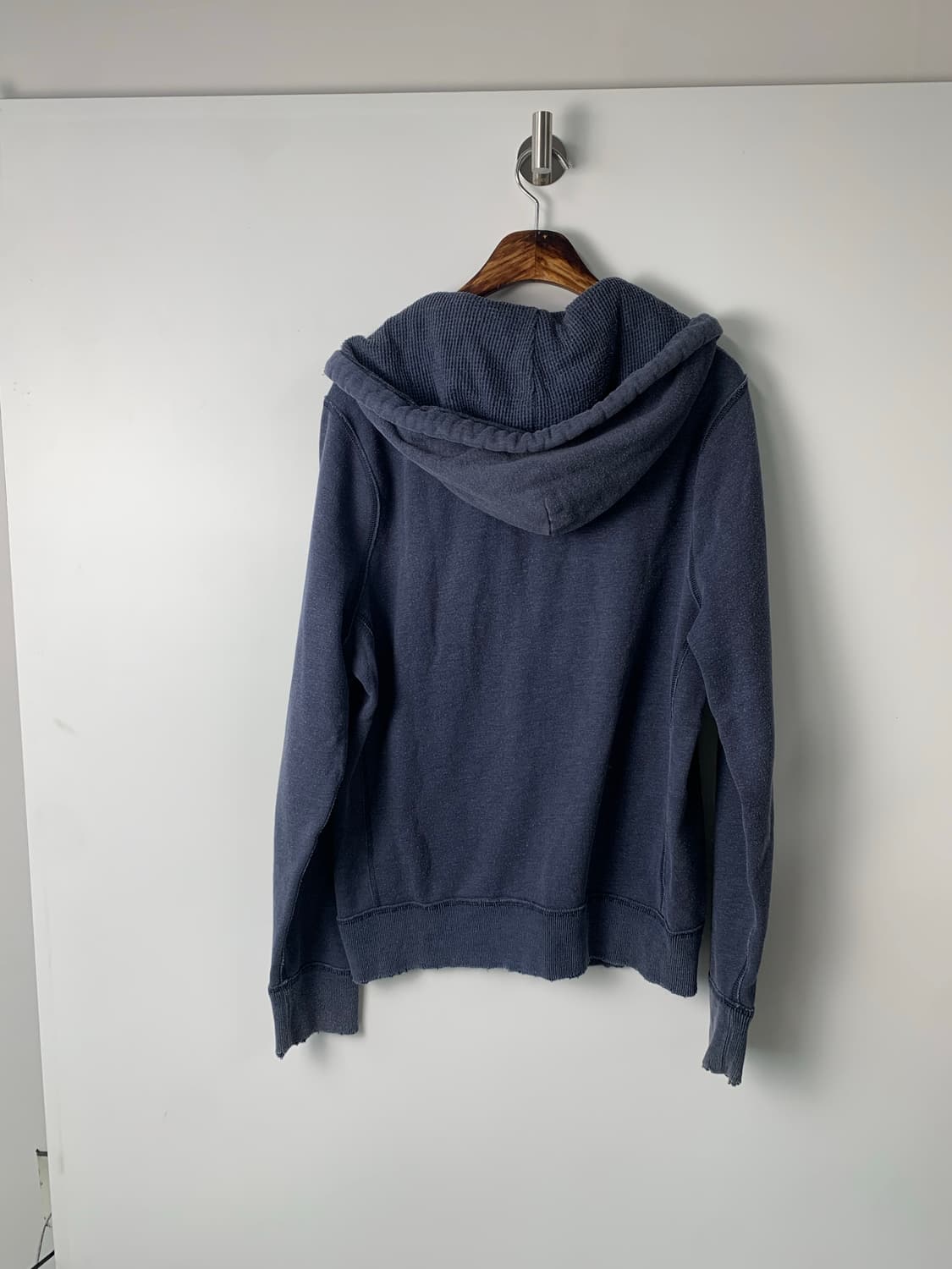 아베크롬비 y2k 와투케 네이비 헤비코튼 후드집업 상품이미지3