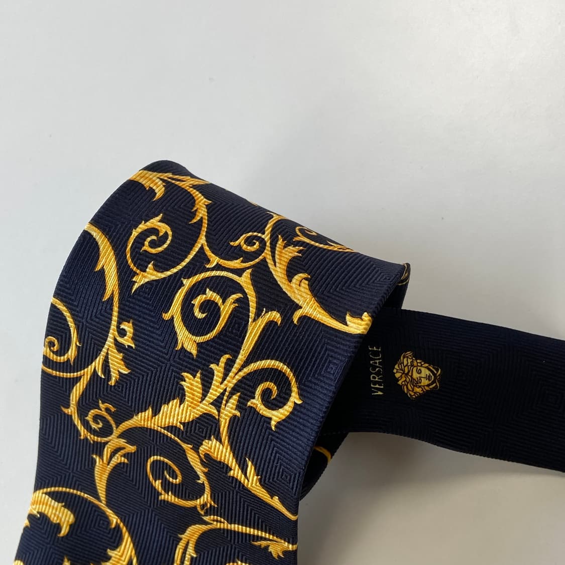 Versace 베르사체 메두사로고 정품 명품 넥타이 상품이미지5