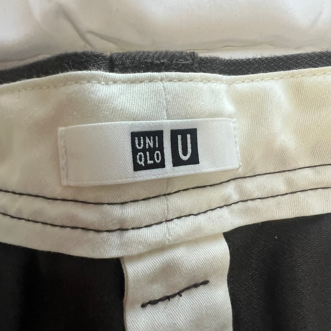 유니클로U 치노팬츠 다크브라운 82사이즈 상품이미지3