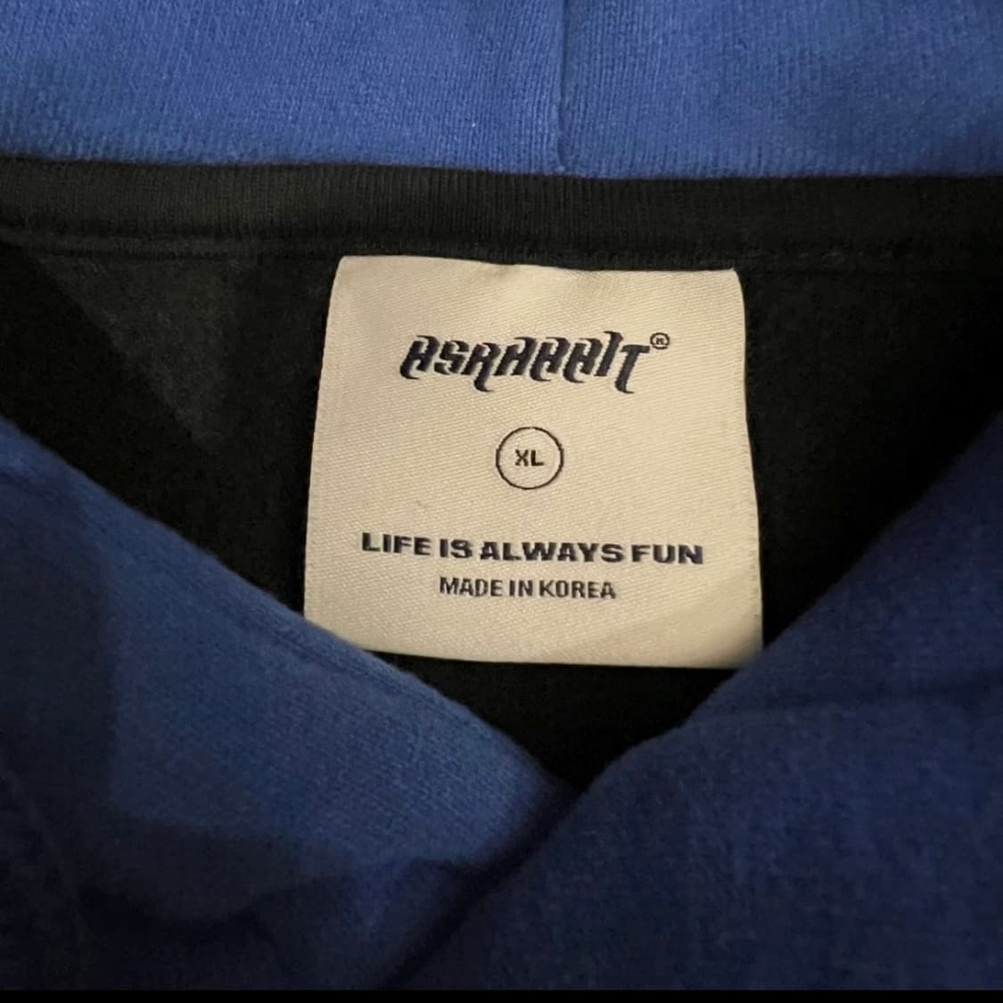 비에스래빗 후드티 XL 상품이미지7