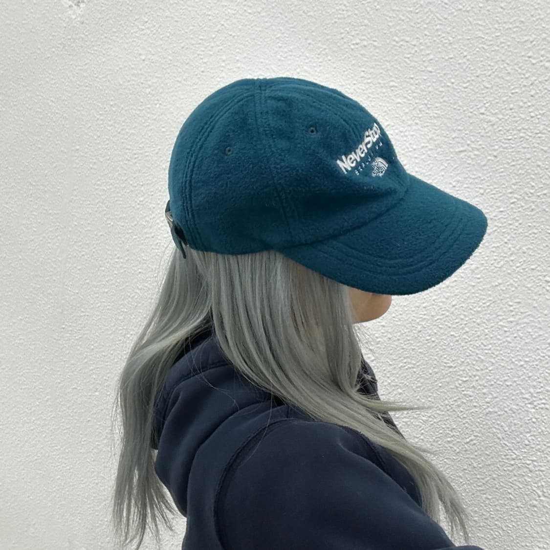 노스페이스 윈터 블루 볼캡 상품이미지2