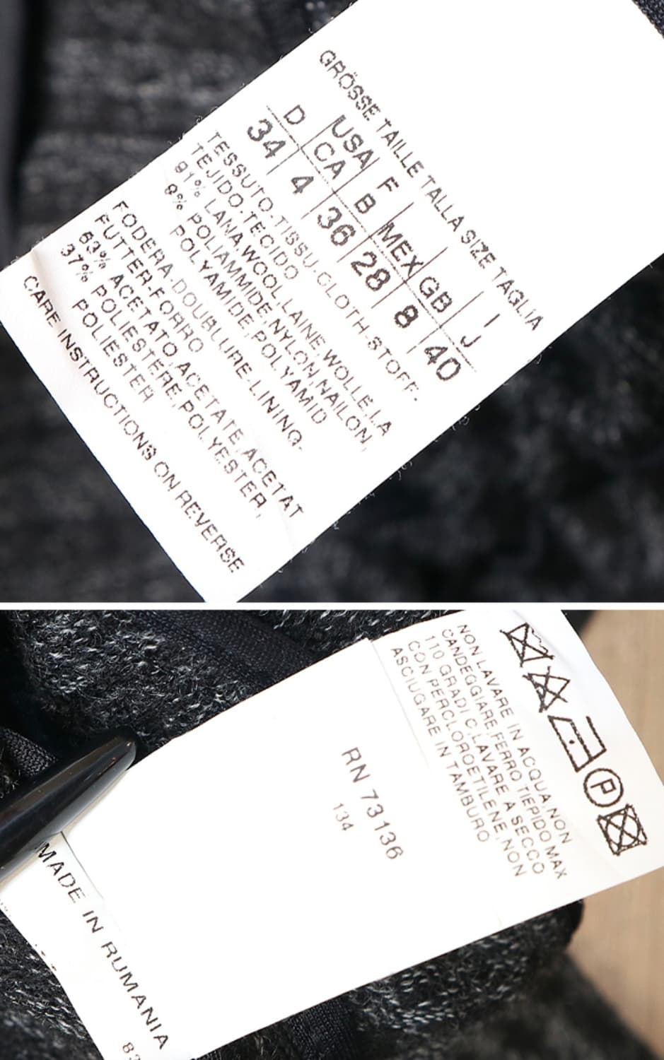  MARELLA 마렐라by막스마라 울 트위드 숏 자켓

 상품이미지8