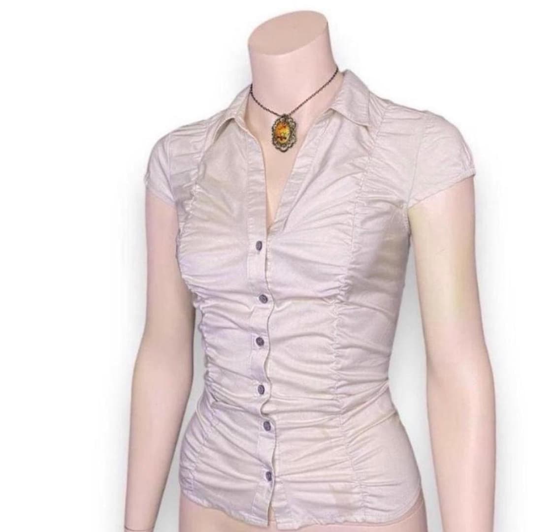 빈티지 반팔 셔츠  상품이미지3