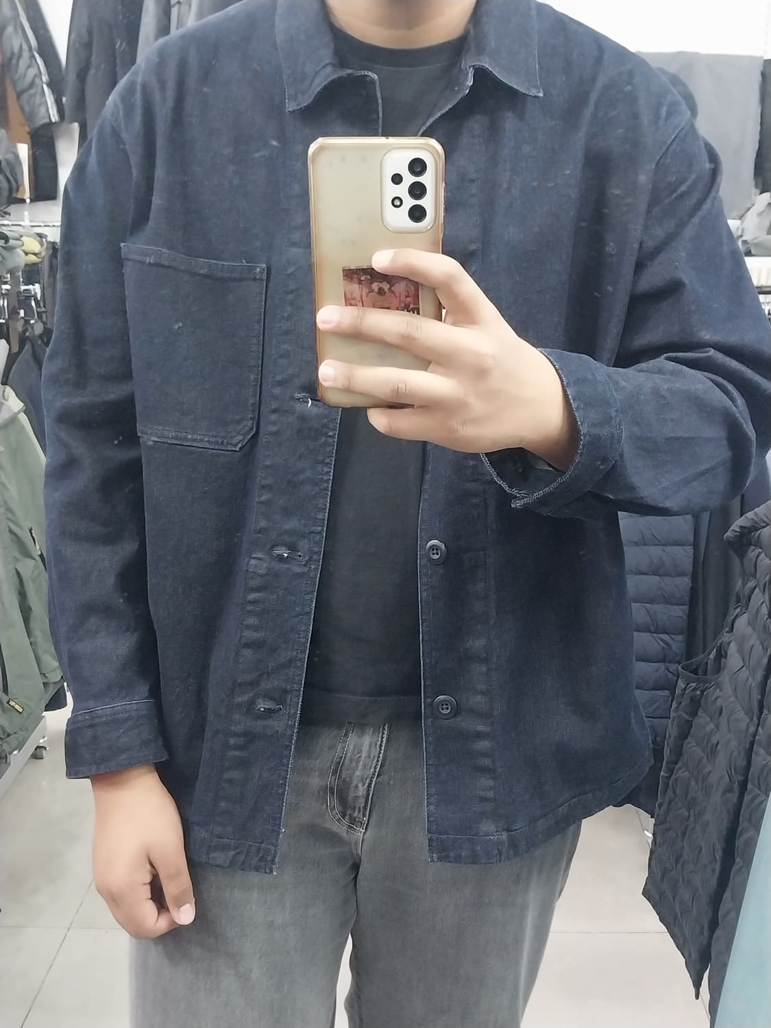 유니클로 청자켓  상품이미지1