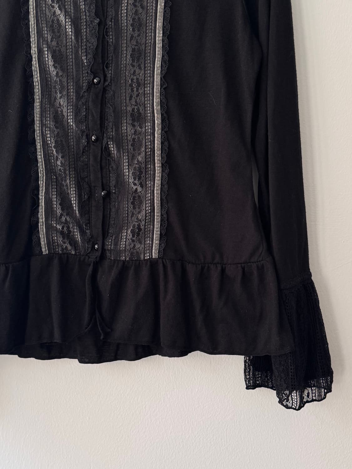 black lace top 상품이미지3