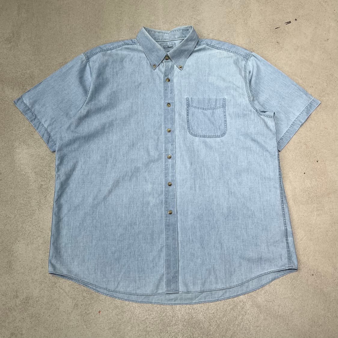 엘엘빈 워크 데님 하프셔츠 s10636 상품이미지1