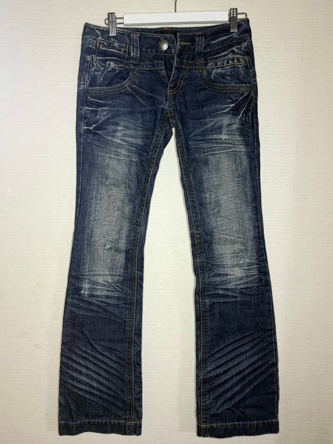 FAZBEE washed denim bootcut pants 상품이미지1